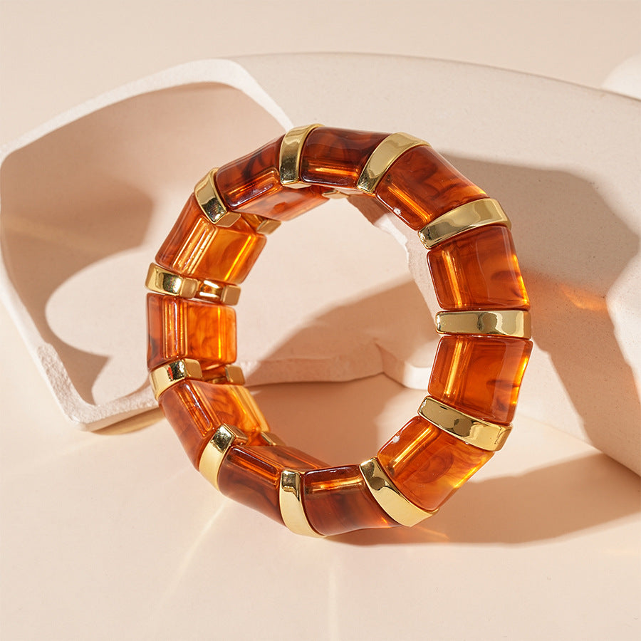 Fleur Acrylic Bangle