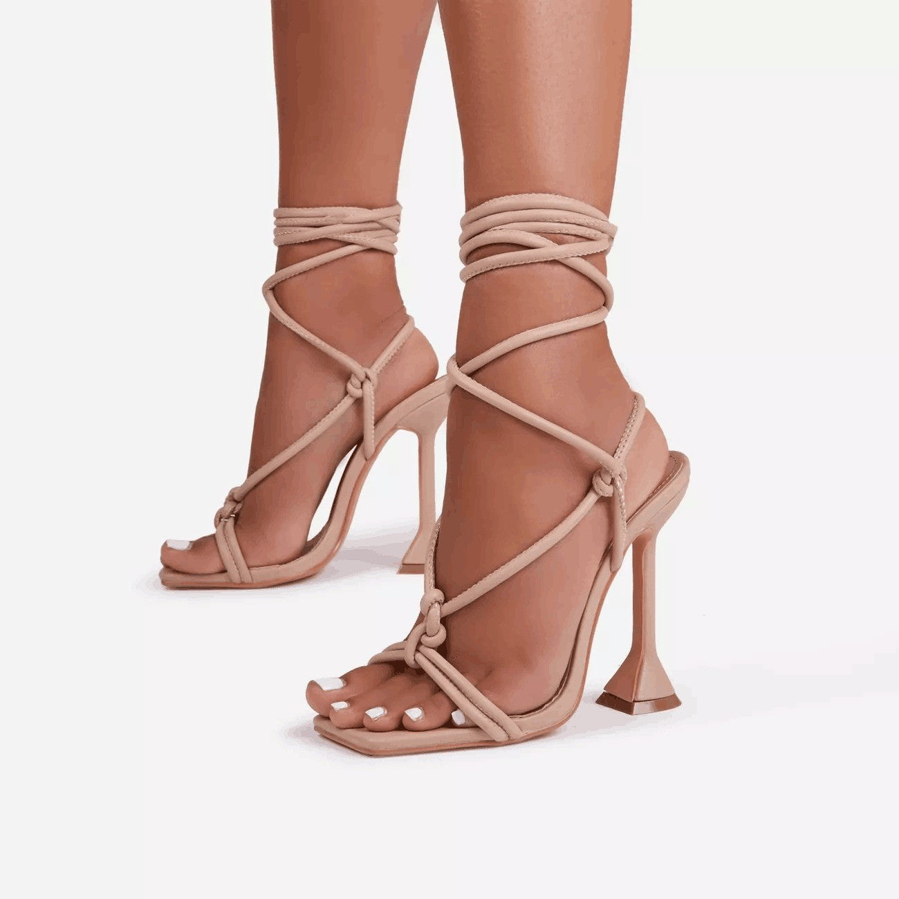 Lune Square Toe Sandals