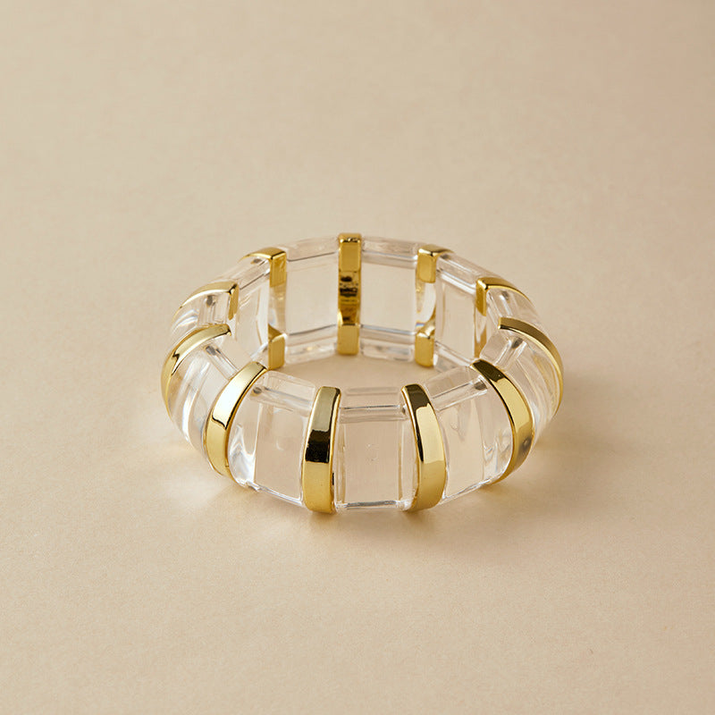 Fleur Acrylic Bangle