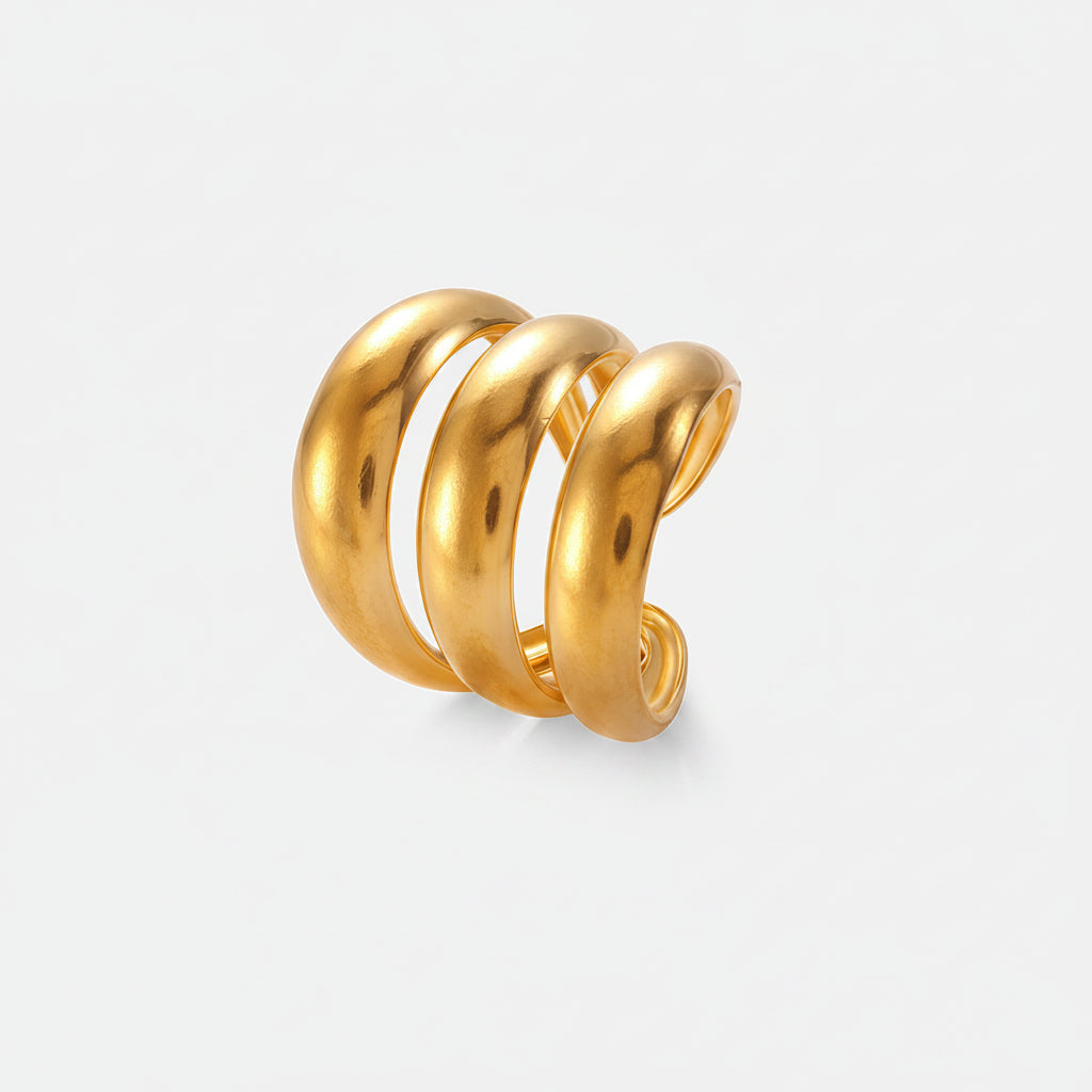 Lune Wave Ring