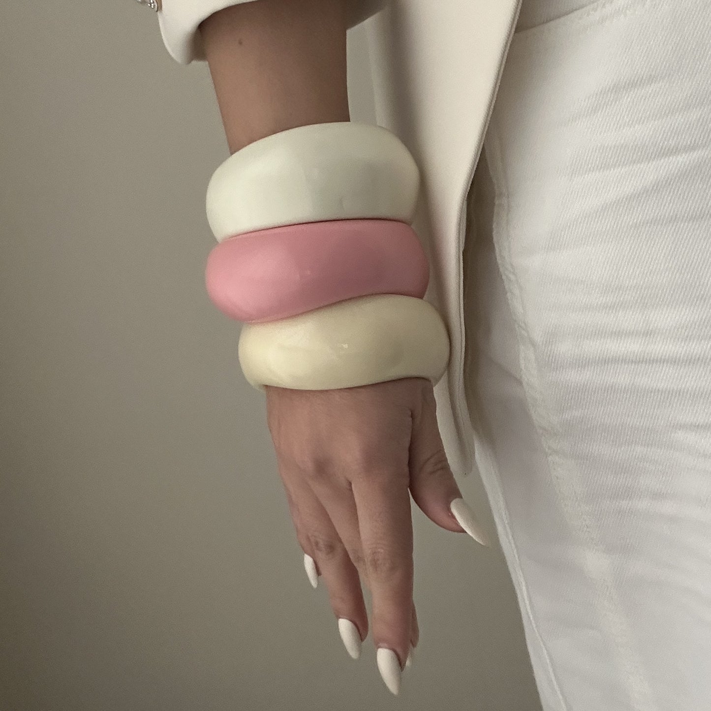 Lune Resin Bangle