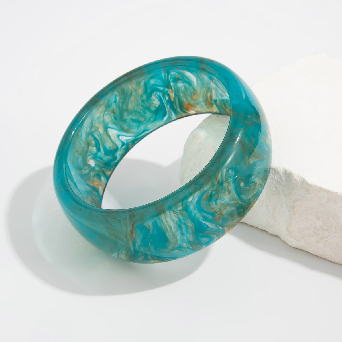 Fleur Resin Bangle