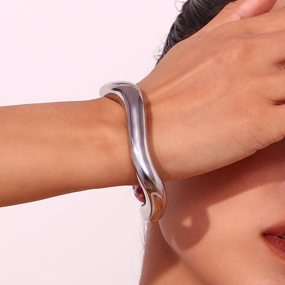 Fleur Open Bangle