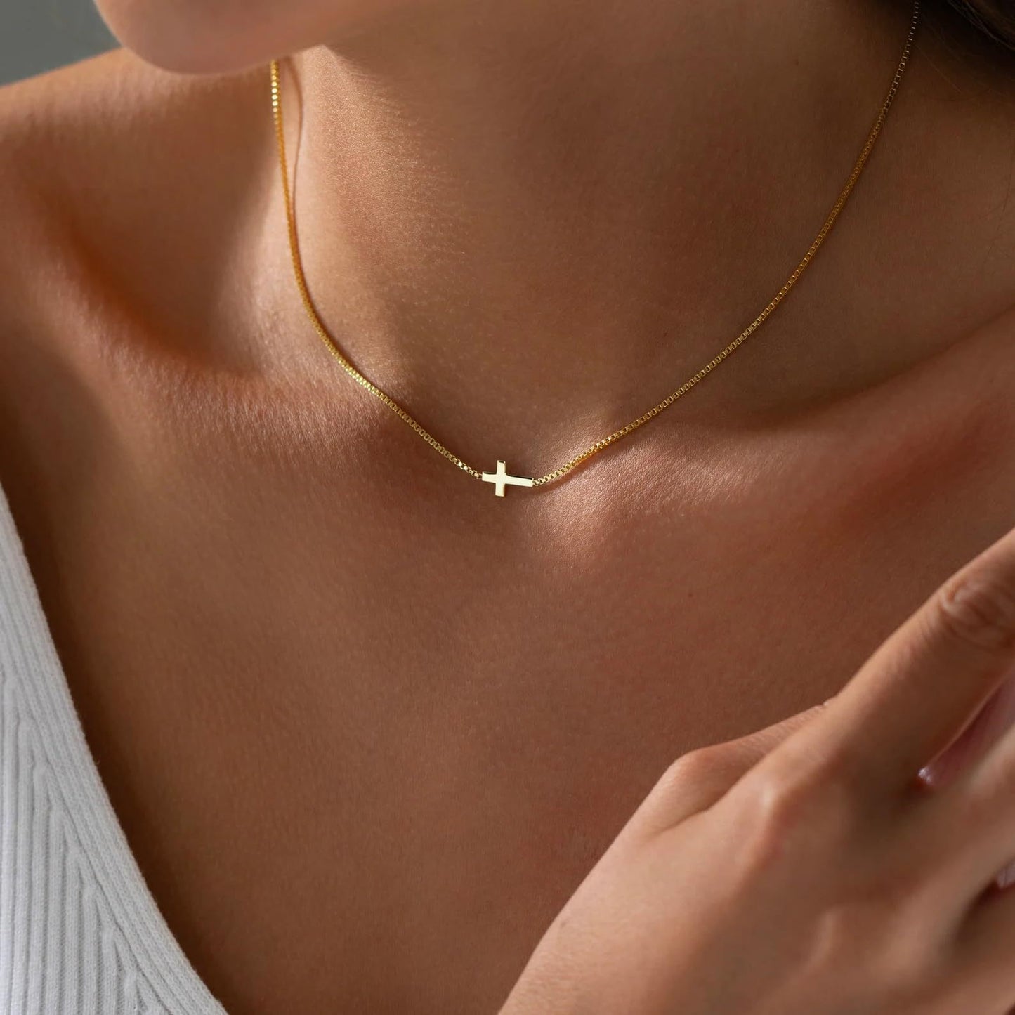 Stainless Steel Cross Necklace