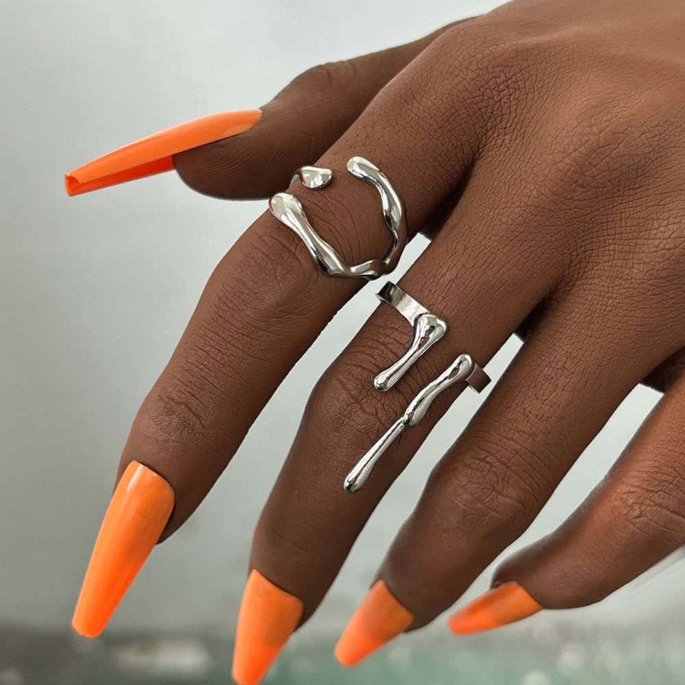 Ivory Line Ring