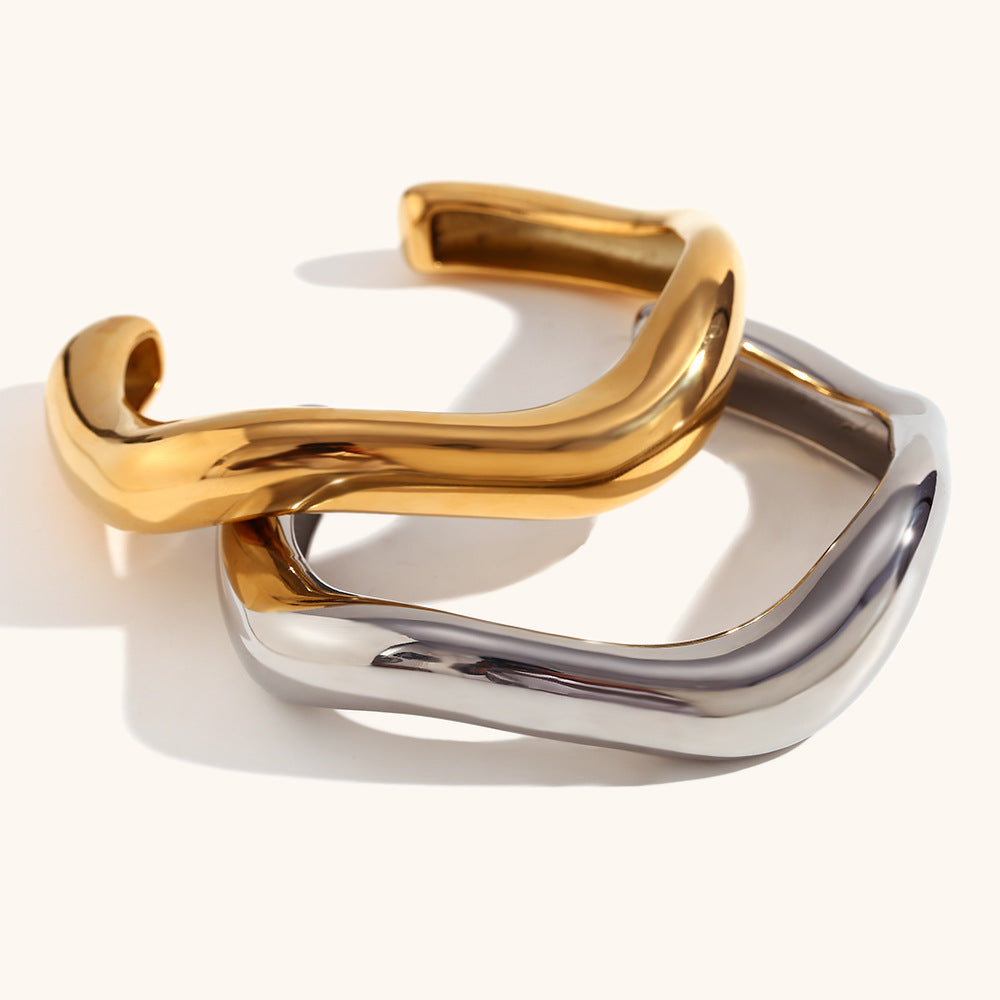 Fleur Open Bangle