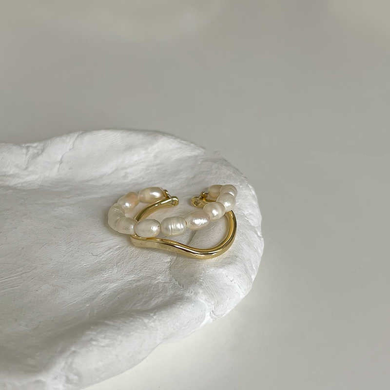 Fleur Layer Pearl Ring