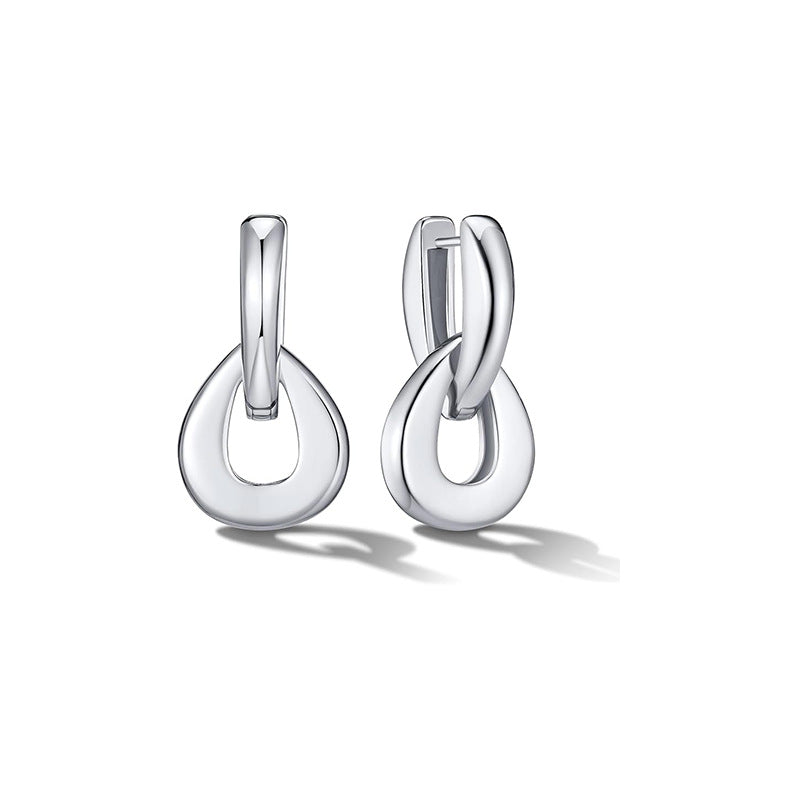 Fleur Gold Hoops