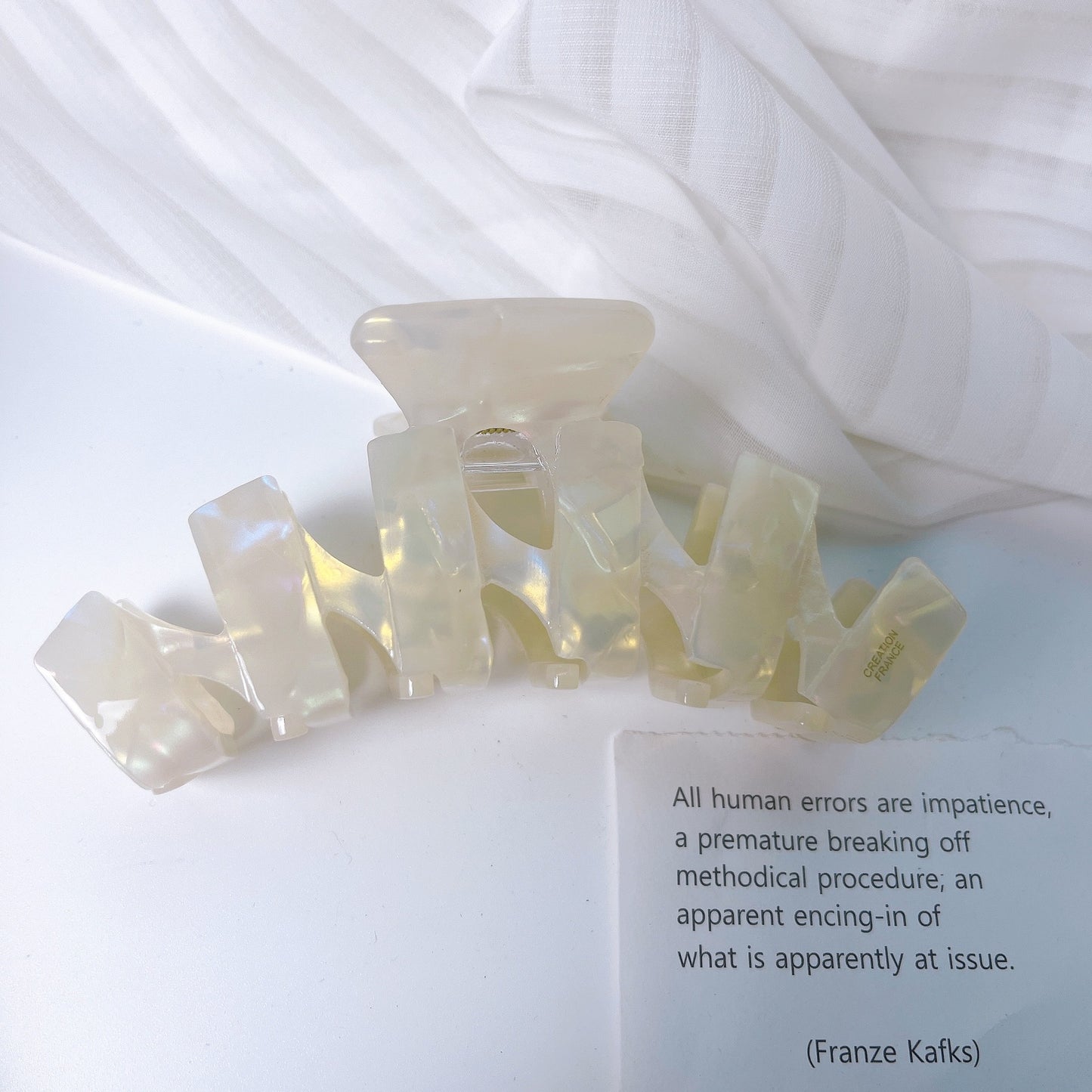 Ivory Hair Clip