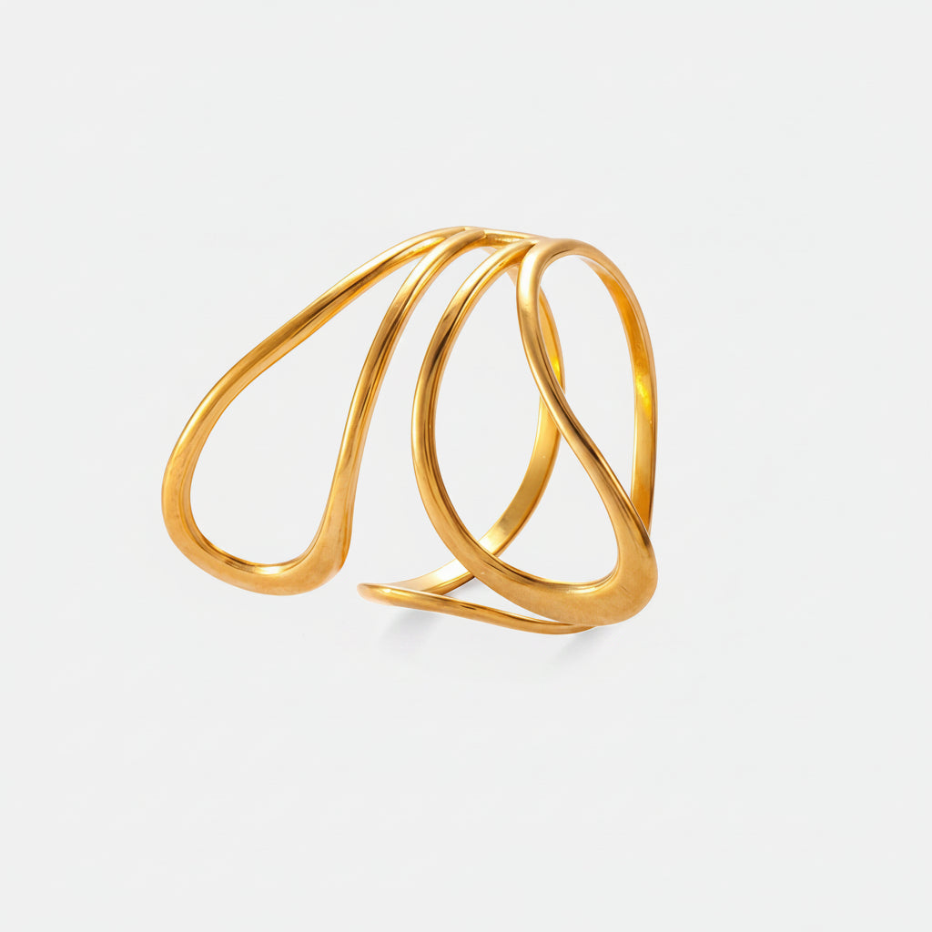Lune Wave Ring