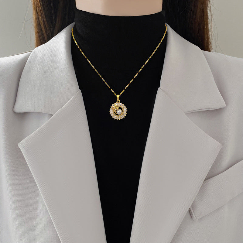 Fleur Earring & Necklace Set