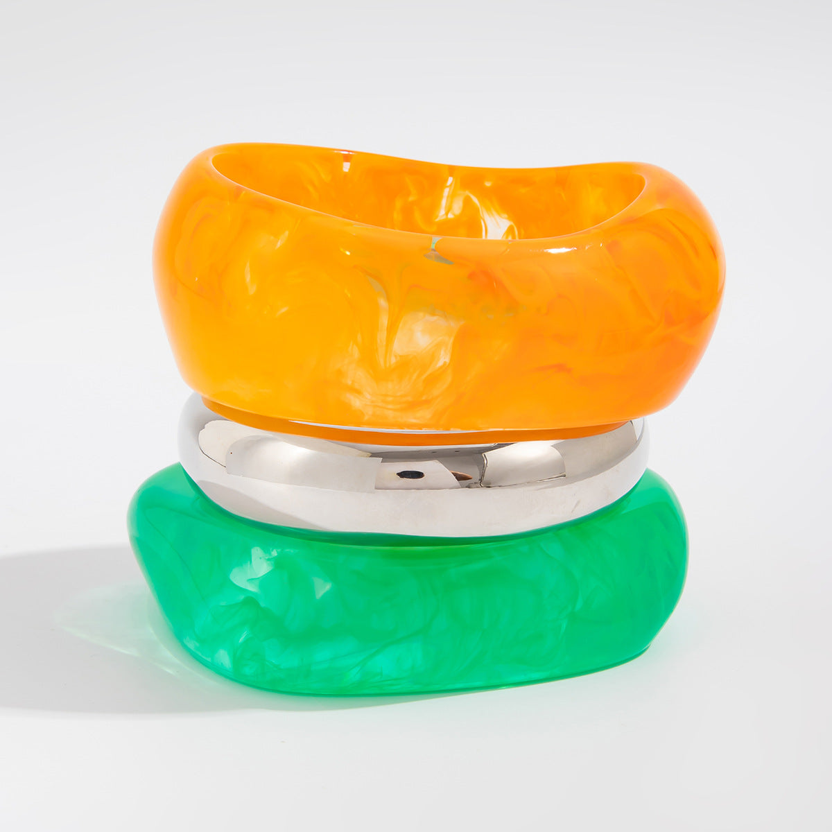 Fleur Resin Bangle