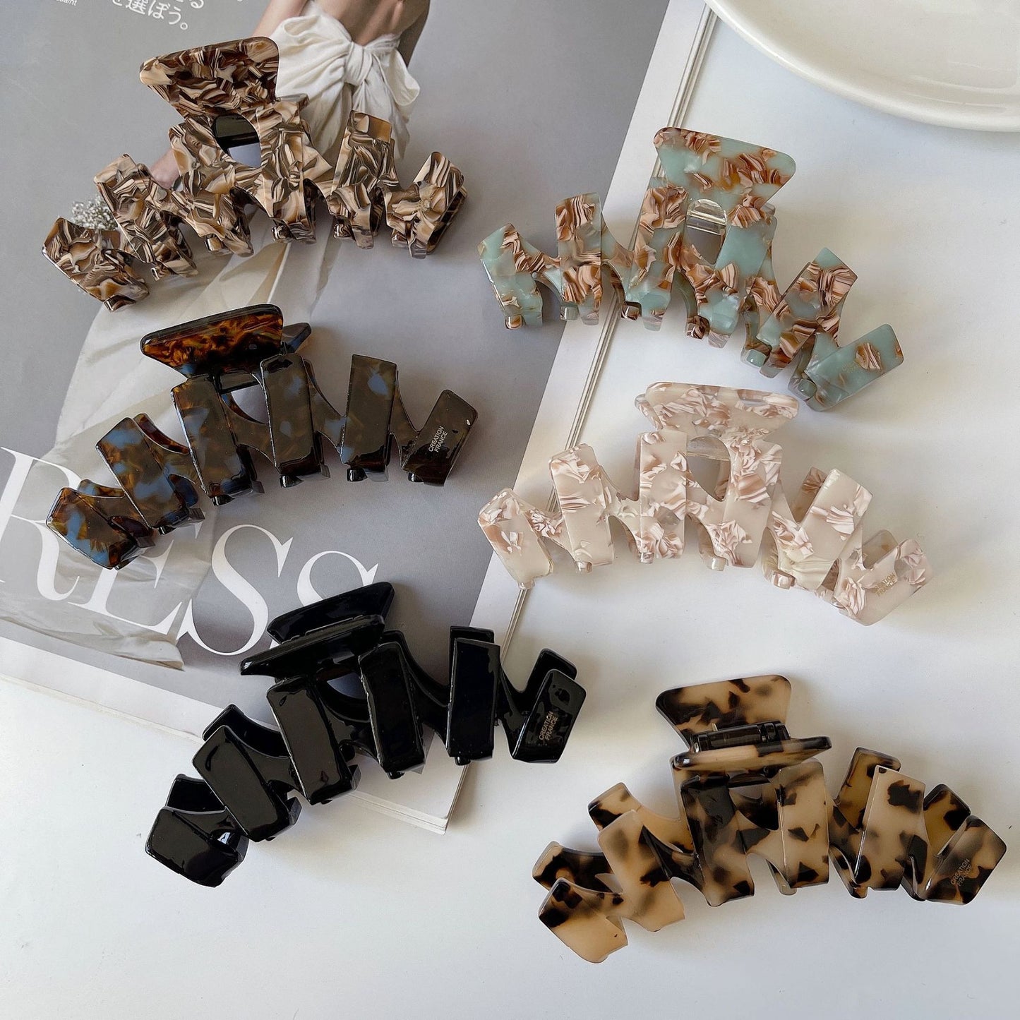 Ivory Hair Clip