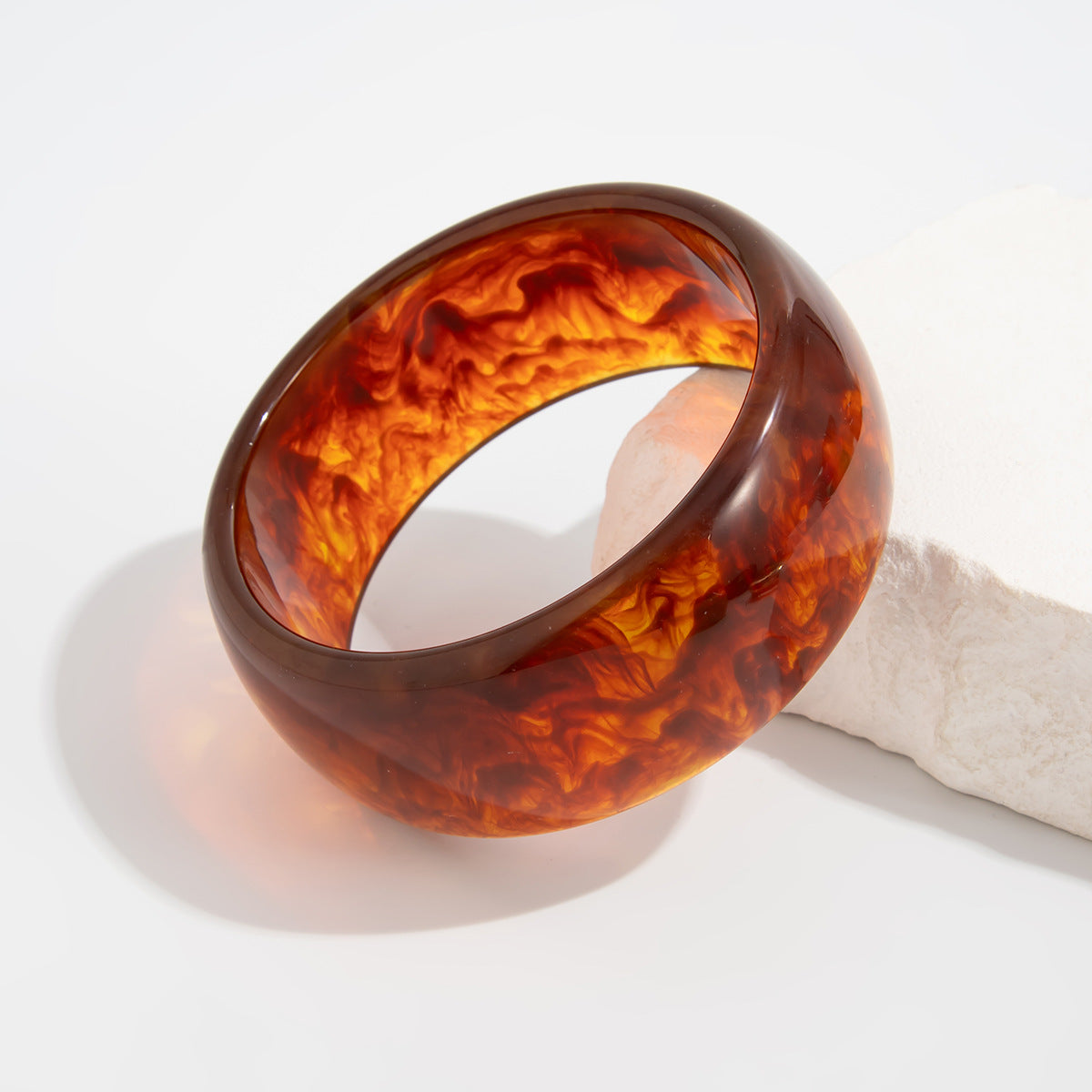 Fleur Resin Bangle