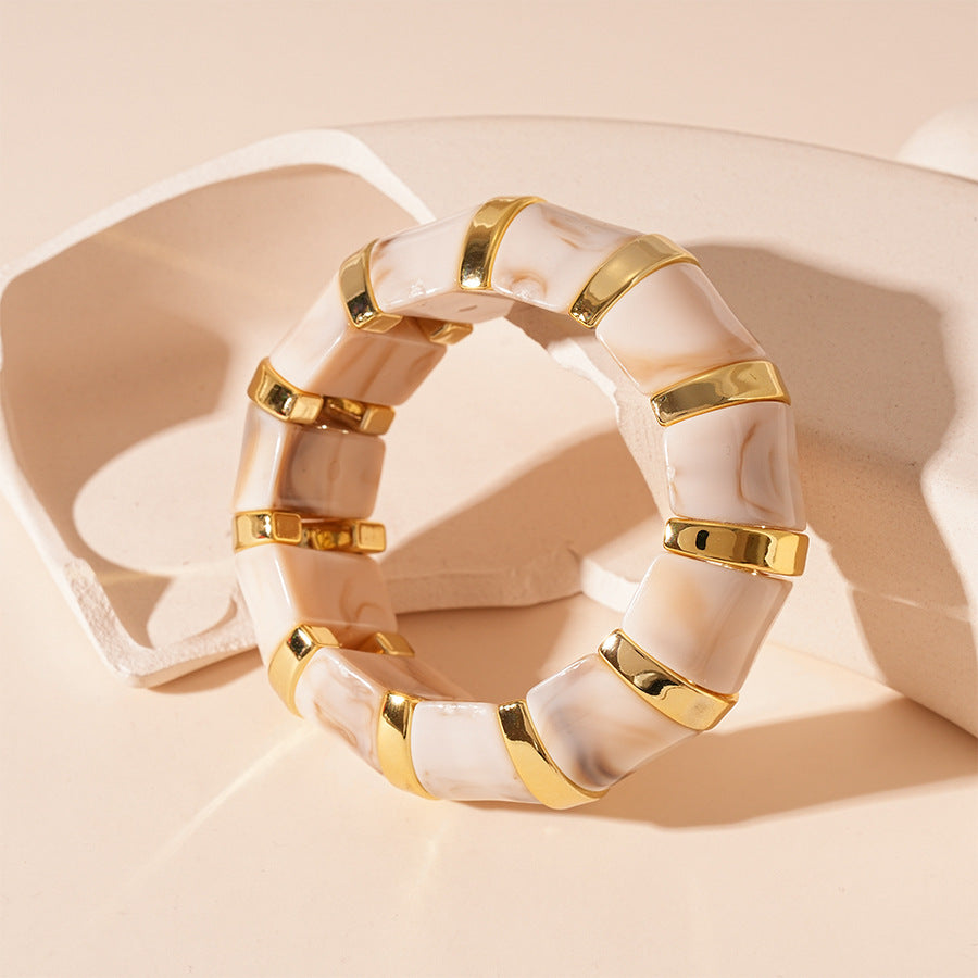 Fleur Acrylic Bangle