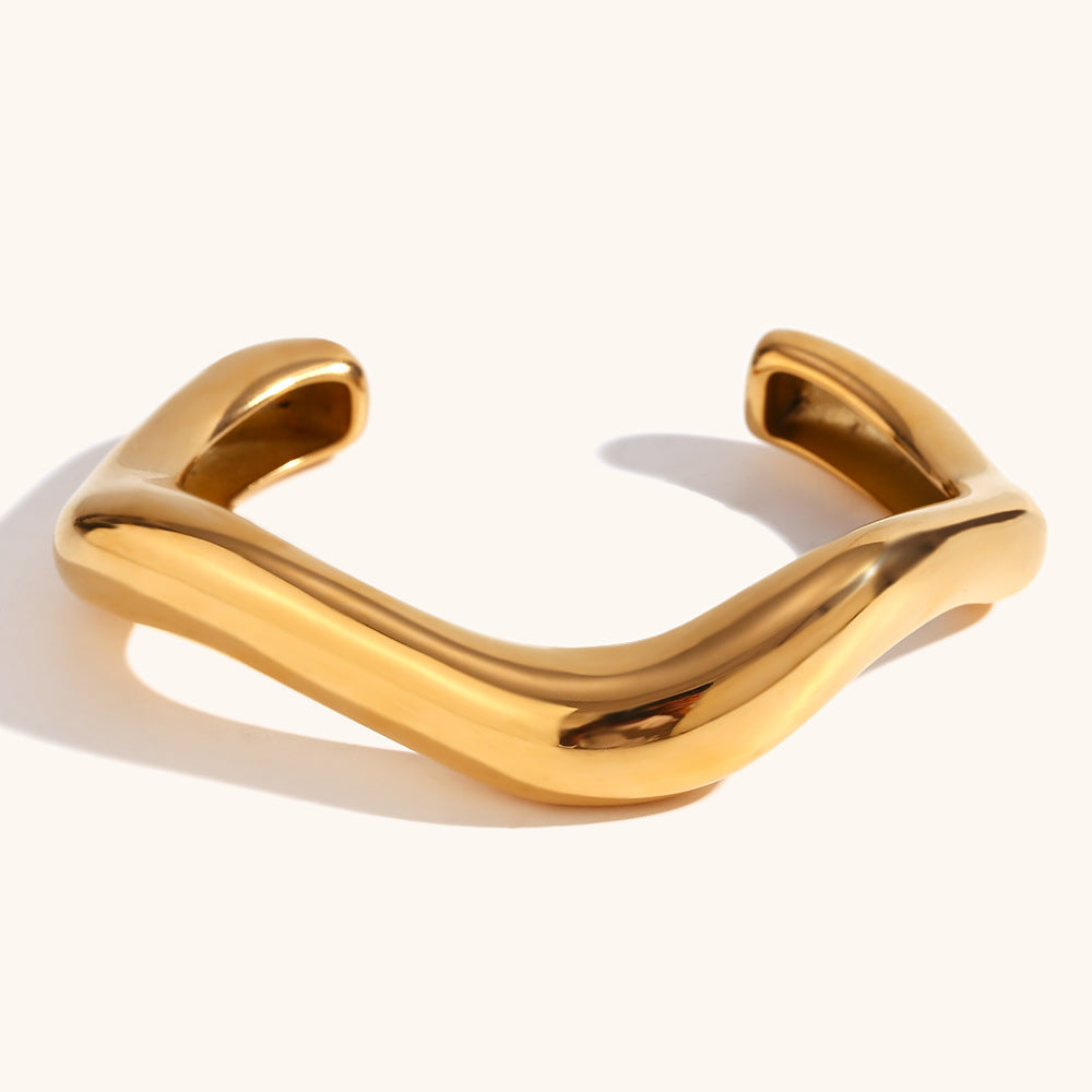 Fleur Open Bangle