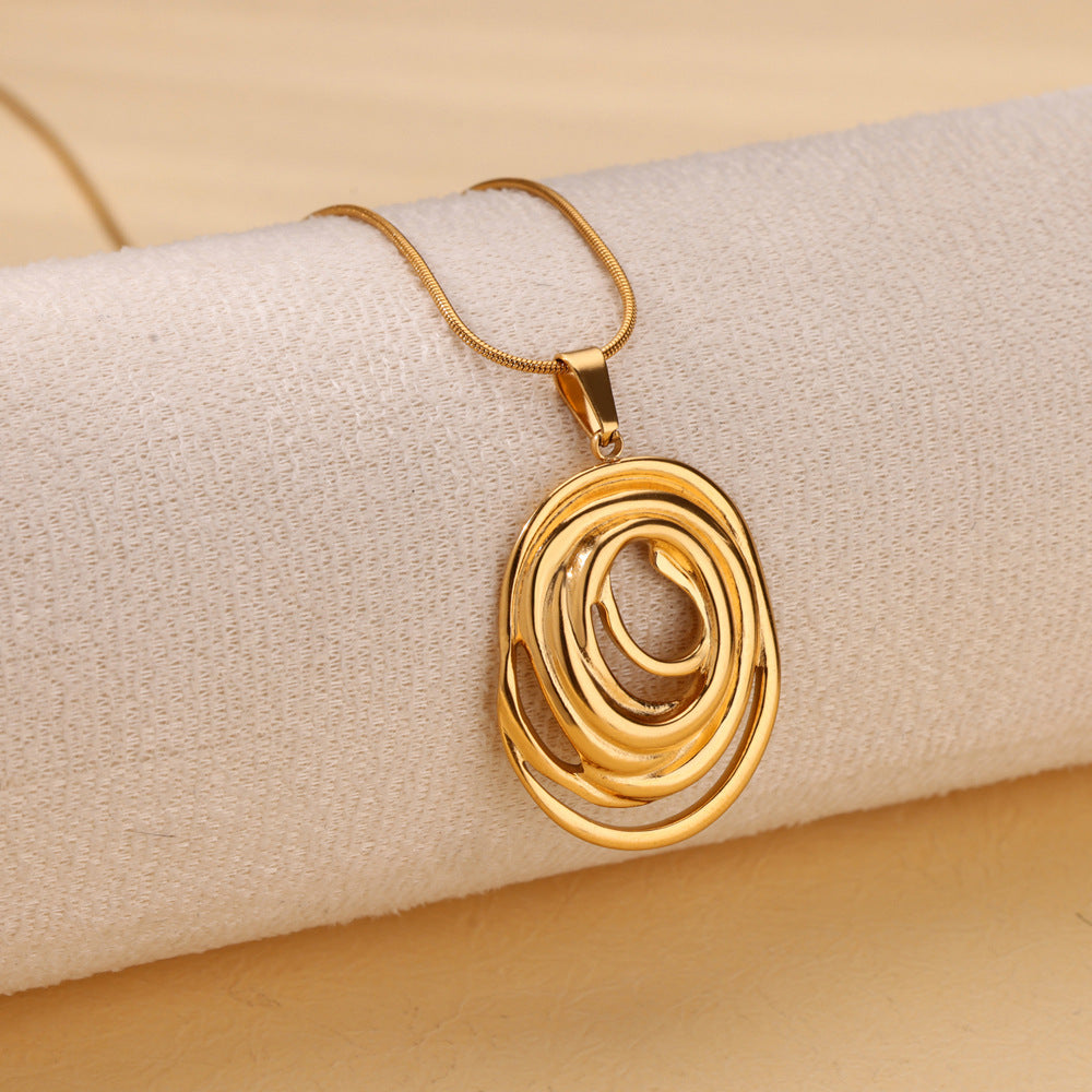 Fleur Swirl Pendant