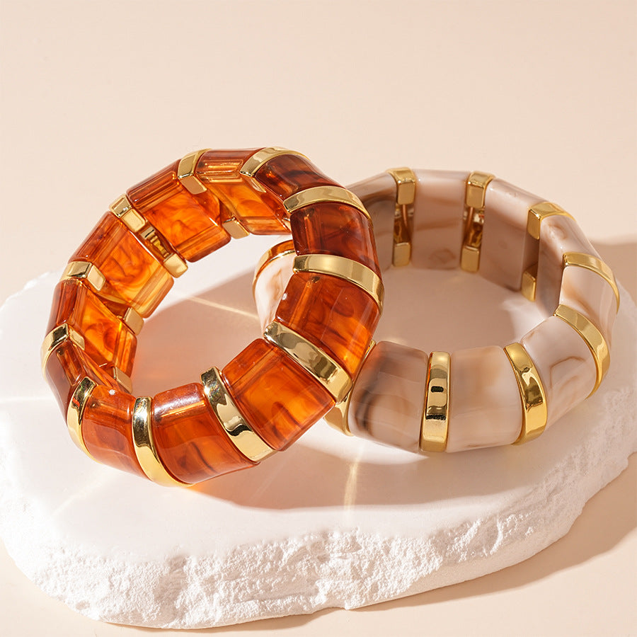 Fleur Acrylic Bangle