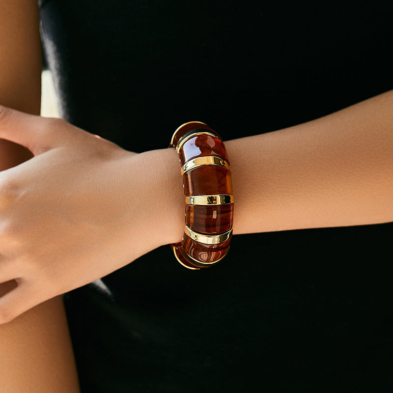 Fleur Acrylic Bangle