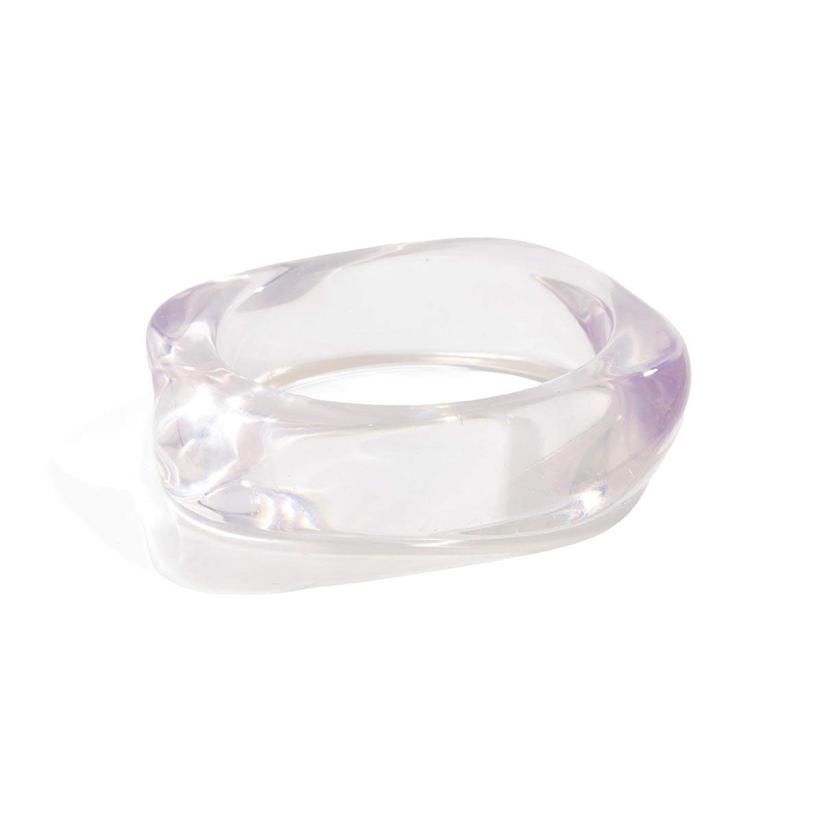 Lune Chunky Acrylic Bangle