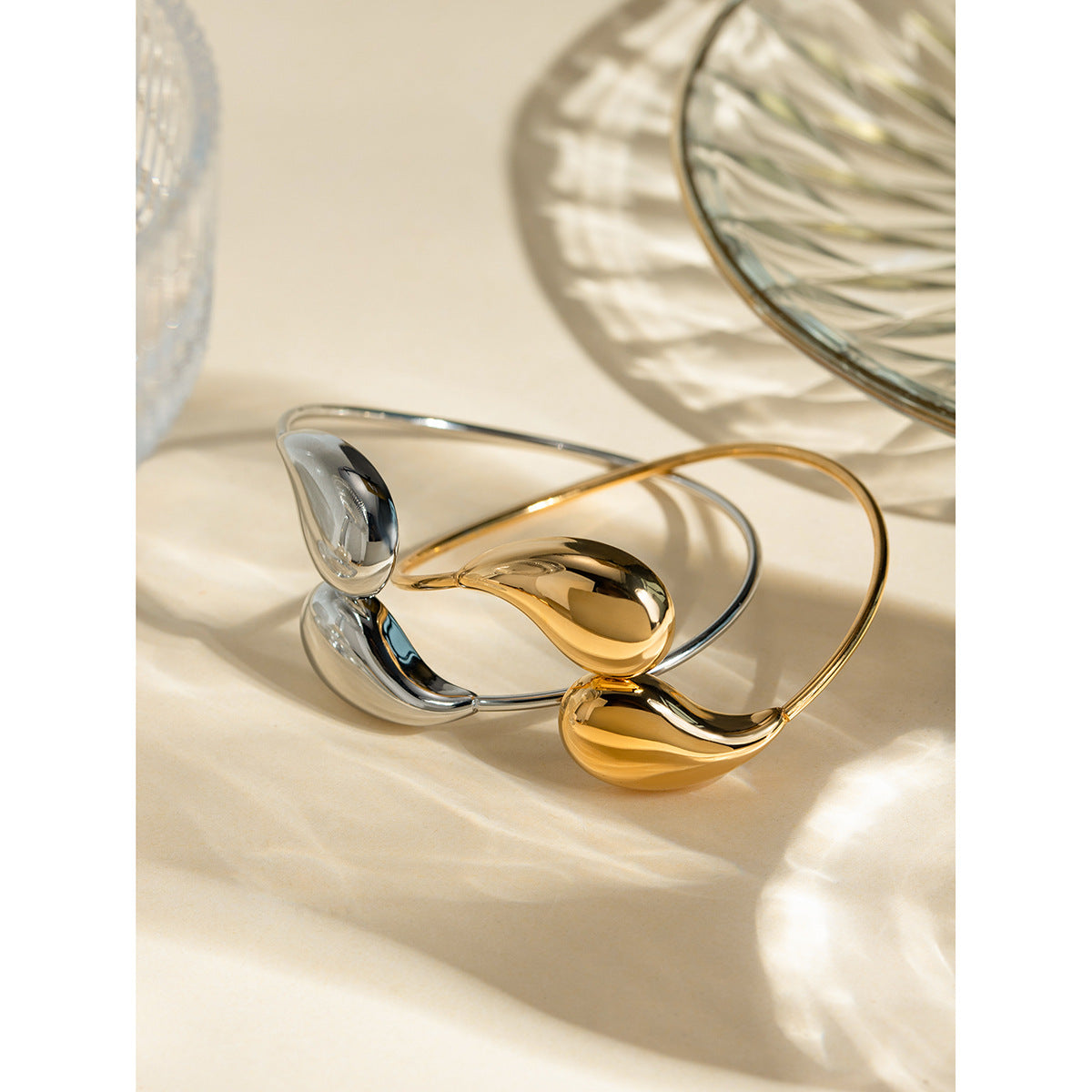 Ivory Curve Open Bangle