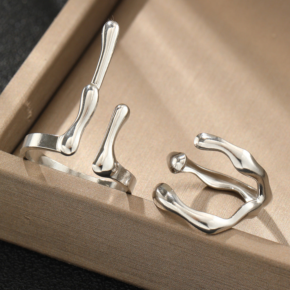 Ivory Line Ring