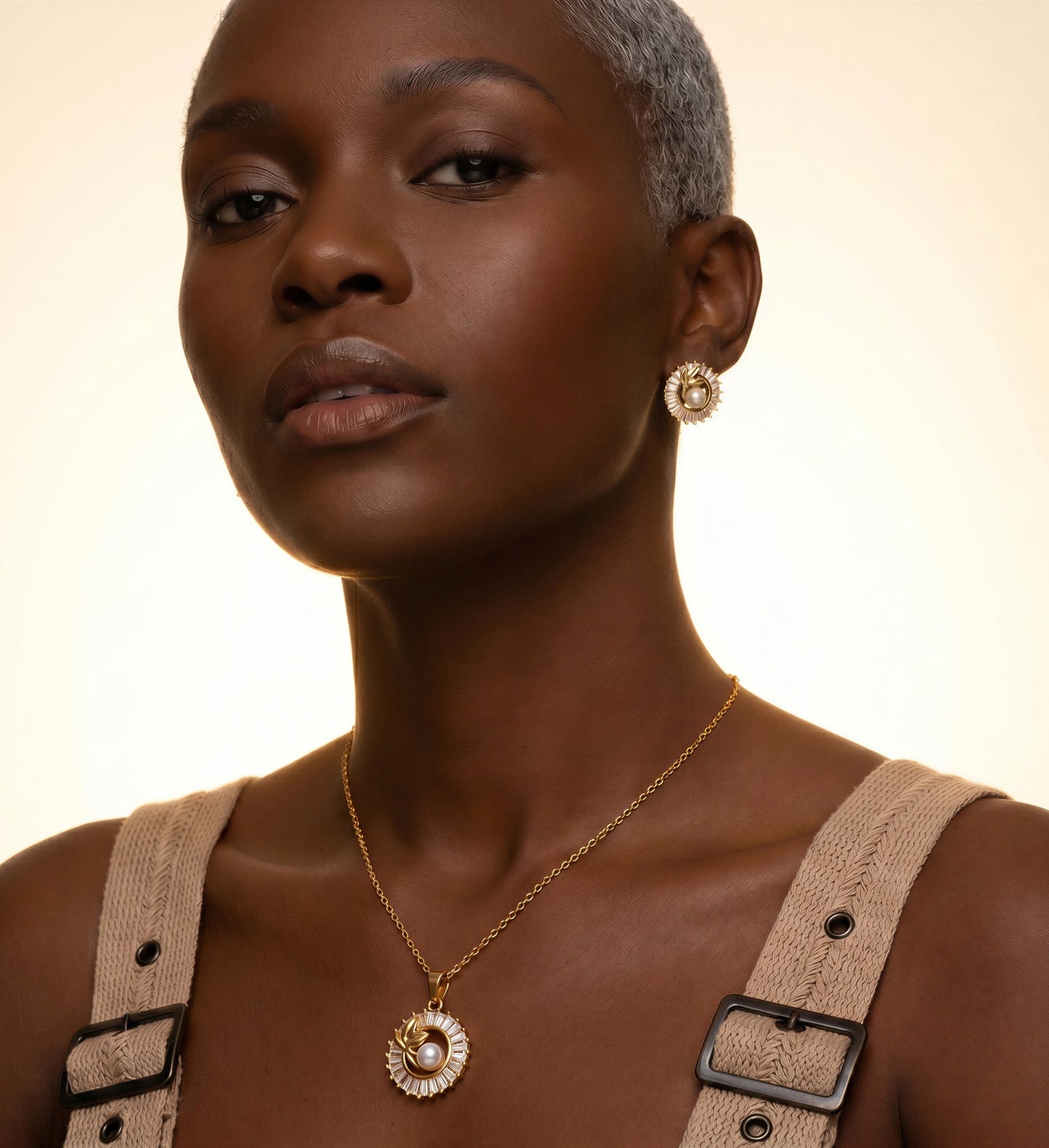 Fleur Earring & Necklace Set